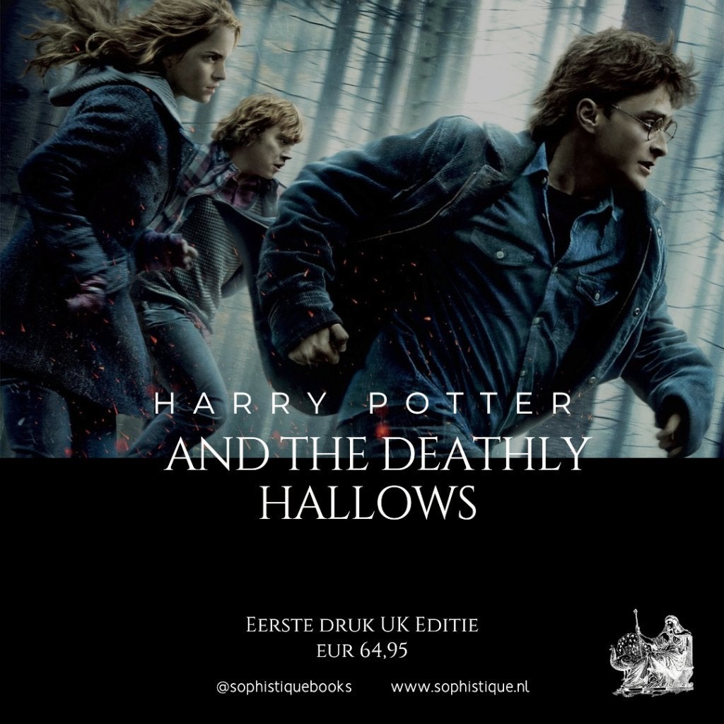 Eerste druk Harry Potter and the deathly hallows, Ophalen of Verzenden, Zo goed als nieuw