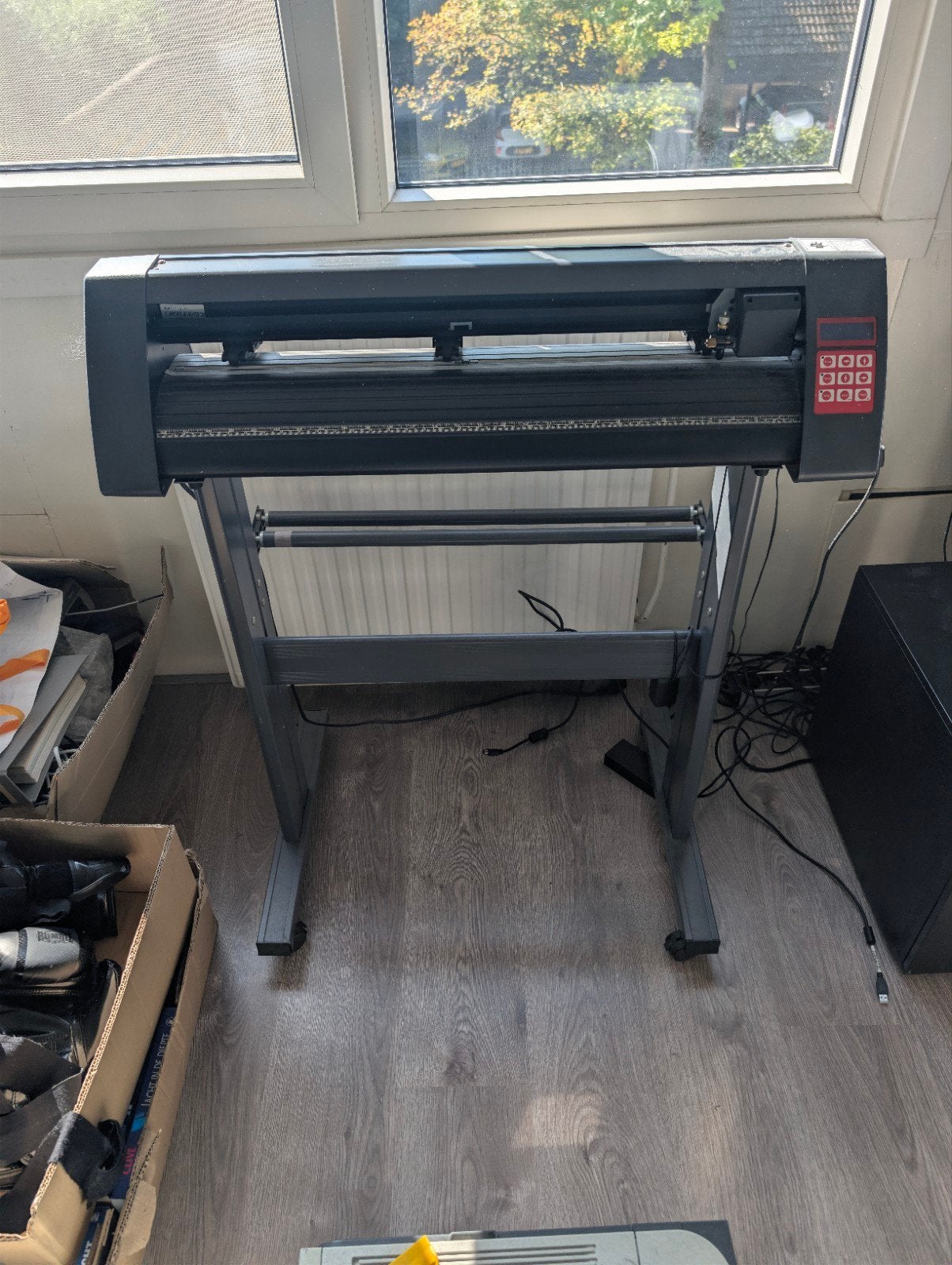 PixMax 720mm Vinyl Snijplotter met Standaard - PME720, Gebruikt, Overige materialen, Machine, Overige merken