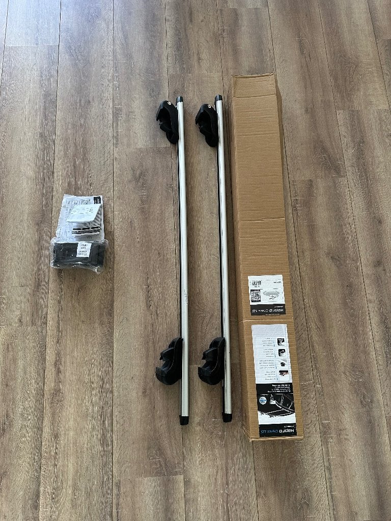 Hapro Cronos 125 aluminium dakdragers, Ophalen, Zo goed als nieuw