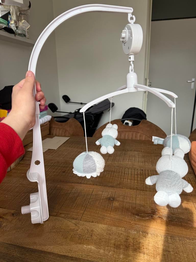 Nijntje/Miffy muziekmobiel, Kinderen en Baby's, Speelgoed | Babyspeelgoed, Ophalen of Verzenden, Gebruikt, Mobiel, Met geluid