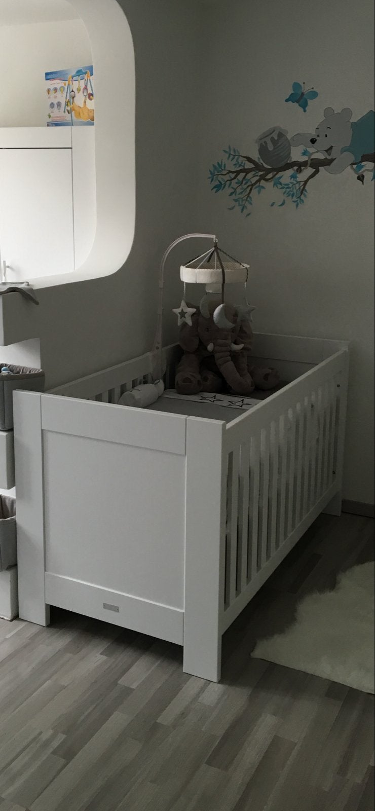 Bopita Meegroei Ledikant 70x140 incl. matras, Kinderen en Baby's, Babywiegjes en Ledikanten, Ophalen of Verzenden, Gebruikt, Ledikant