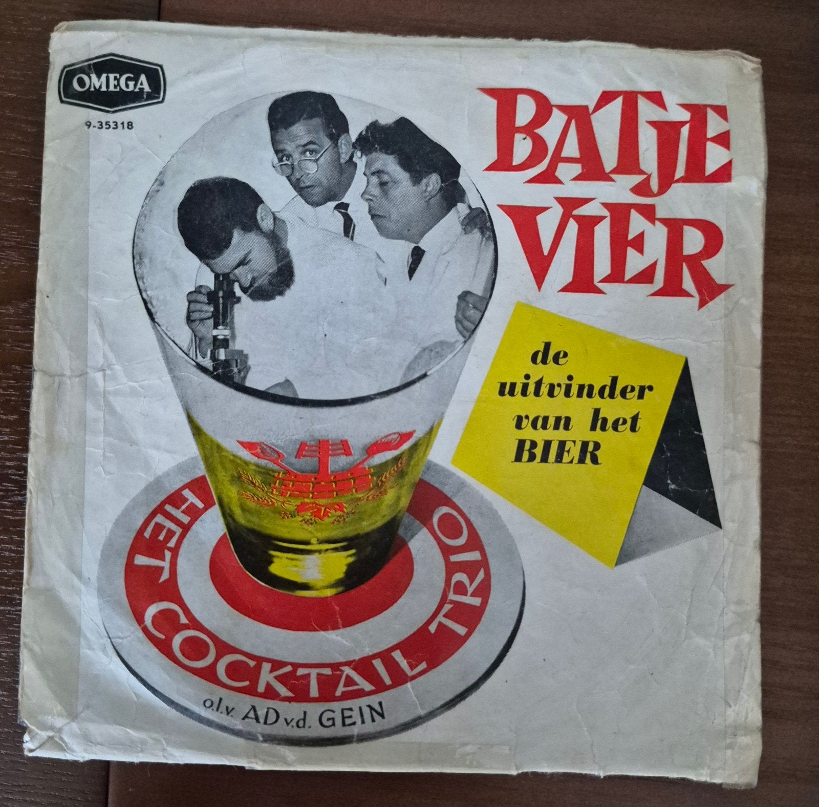 Het Cocktail Trio - Batje Vier (piraat), Ophalen of Verzenden, Gebruikt, Overige formaten, Levenslied of Smartlap