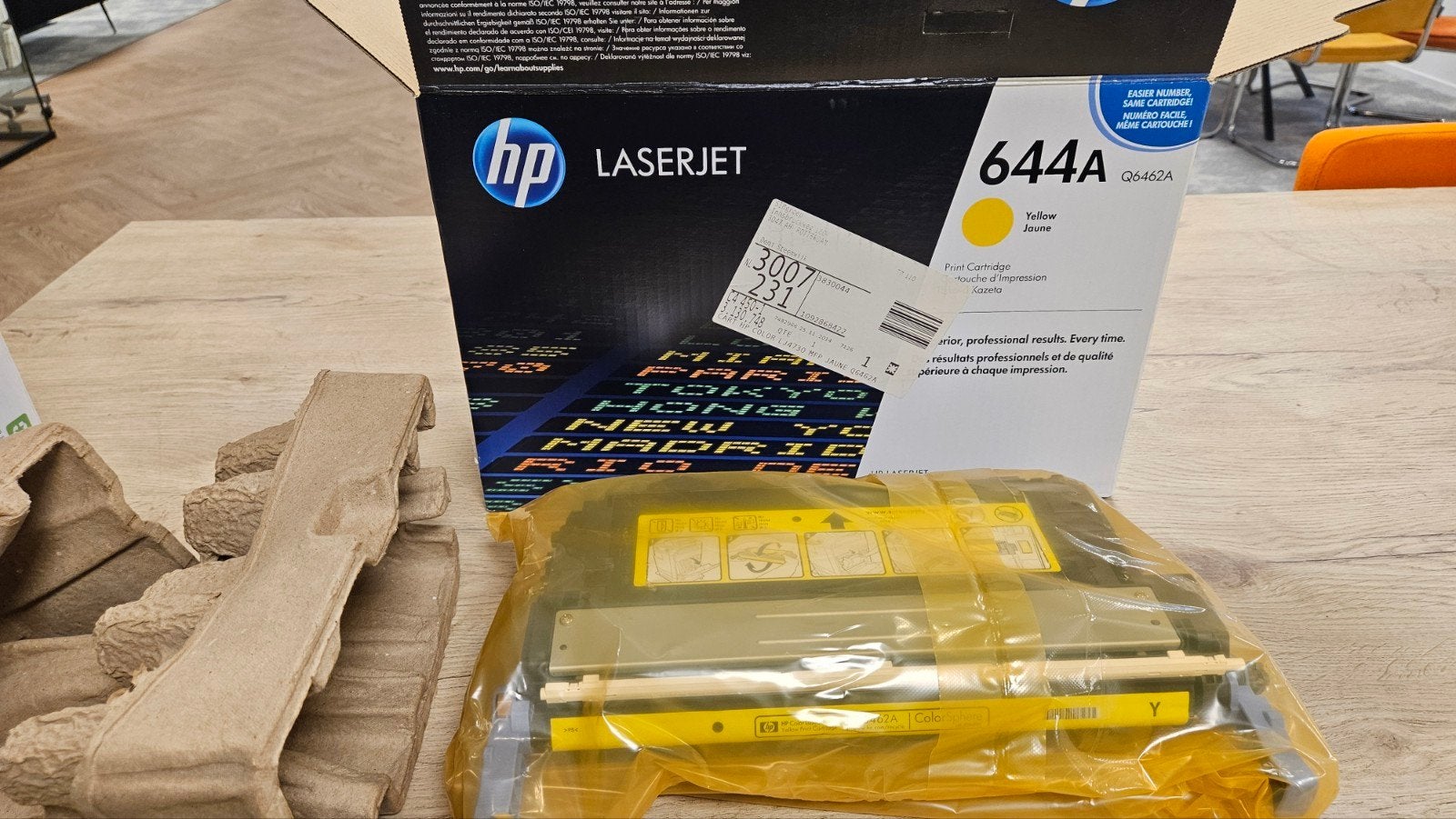 hp Laserjet print cartridge 644 A   Q6462A  nieuw in doos ye, Ophalen of Verzenden, Nieuw, Cartridge, HP origineel