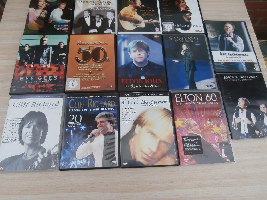 dvd -engelstalige zangers en groepen -, Cd's en Dvd's, Alle leeftijden, Ophalen of Verzenden, Gebruikt
