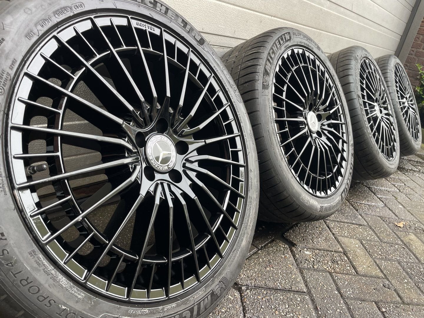 20 " Mercedes AMG EQE 43 53 V295 EQS velgen michelin banden, Auto-onderdelen, -, 265 mm, -, Banden en Velgen