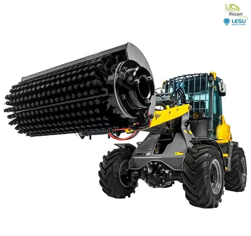 Veegmachine voor Lesu RC machines 1/14, Ophalen of Verzenden, Nieuw, Schaal 1:14, Onderdeel