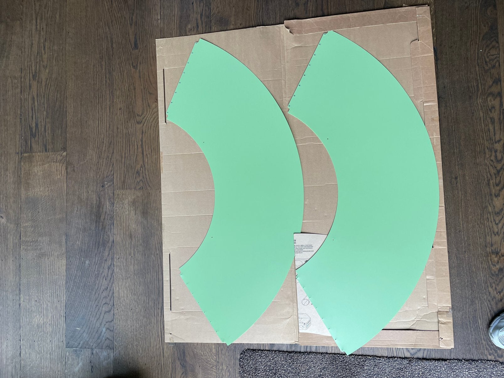 Lampenkappen Luceplan Costanza vloerlamp, Huis en Inrichting, Ophalen, 25 tot 50 cm, Rond, Zo goed als nieuw