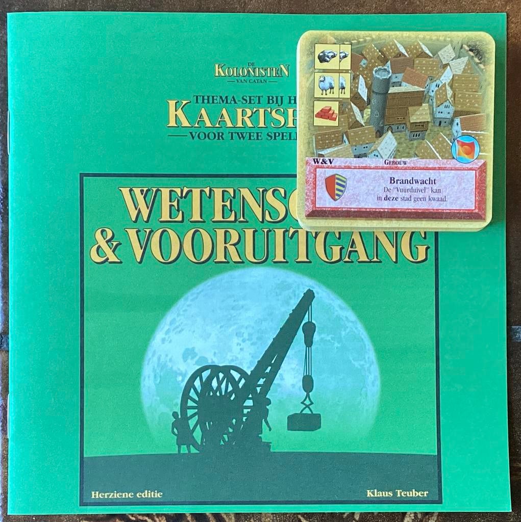 Wetenschap en Vooruitgang Kolonisten van Catan, Hobby en Vrije tijd, Gezelschapsspellen | Kaartspellen, Ophalen of Verzenden, Nieuw