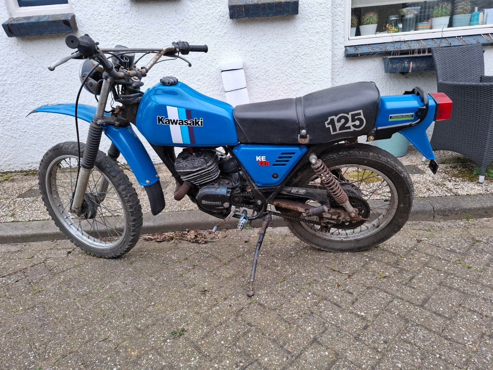 Kawasaki KE 125 1982 opknapper / onderdelen, Motoren, Motoren | Kawasaki, Particulier, Crossmotor