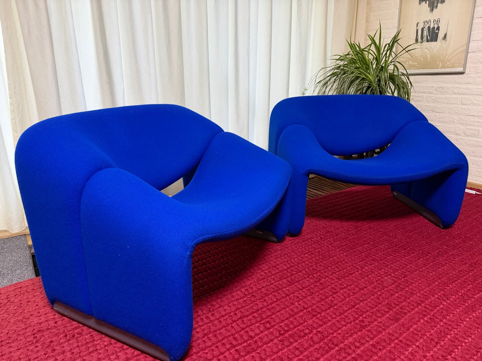 Artifort Groovy F598 fauteuil , Pierre Paulin, Ophalen, Zo goed als nieuw, 75 tot 100 cm, 50 tot 75 cm