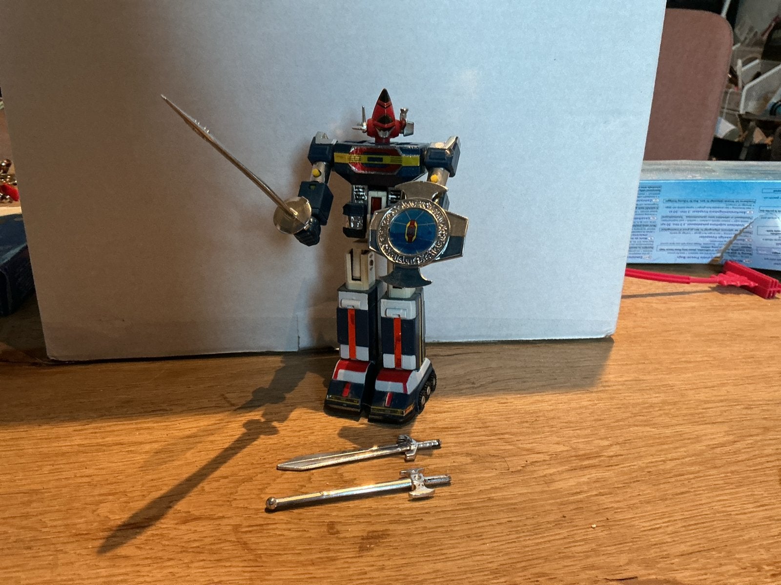 Vintage Popy Godaikin Voltron Force Robot Speelgoed 1983, G1, Ophalen of Verzenden, Zo goed als nieuw