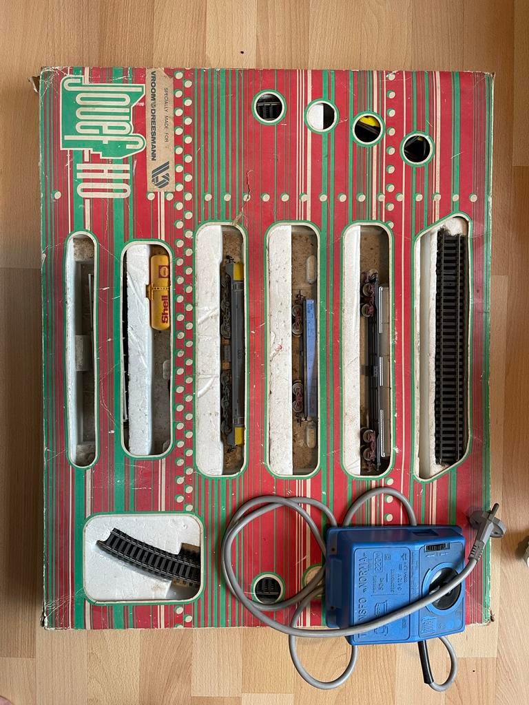 Jouef H0 Treinset Vroom & Dreesmann - Vintage, Ophalen, Gelijkstroom, Jouef, Analoog