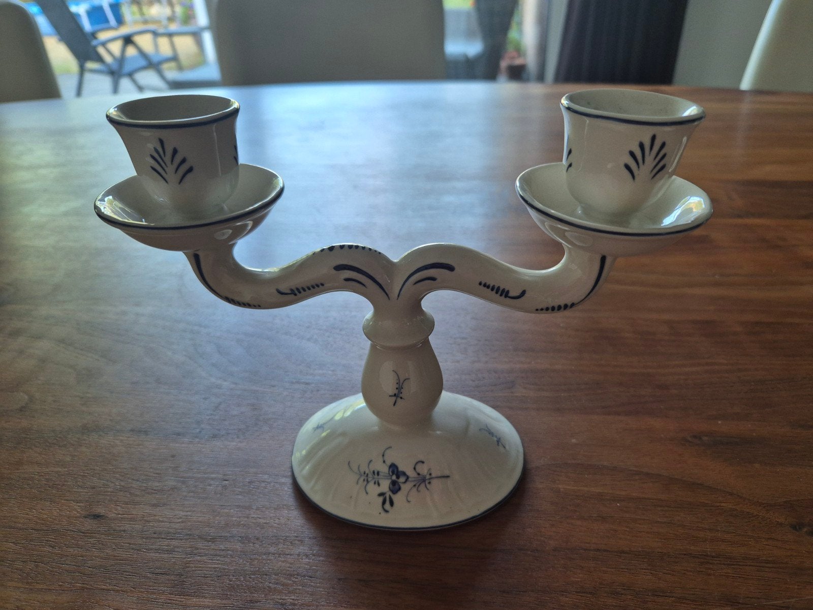 Villeroy & Boch Kandelaar - Vieux luxembourg, Antiek en Kunst, Ophalen, Keramiek of Aardewerk
