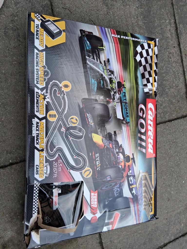 Carrera Go!!! Racebaan Compleet in Doos - Max Verstappen, Ophalen of Verzenden