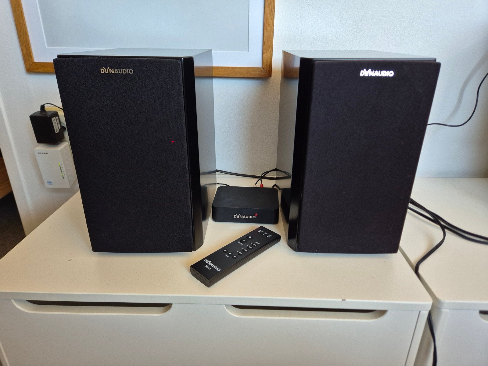 Dynaudio Xeo 3 Draadloze Boekenplank Luidsprekers, Audio, Tv en Foto, Luidsprekers, Gebruikt, Inclusief kabels, Boekenplank luidspreker