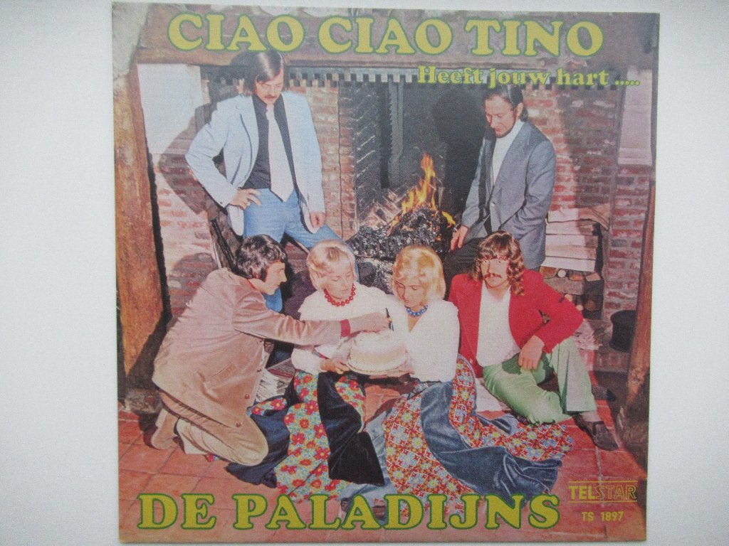 DE PALADIJNS#CIAO CIAO TINO/HEEFT JOUW HART NOG EEN PLAATSJE, 7 inch, Ophalen of Verzenden, Levenslied of Smartlap, Beschermende buitenhoes