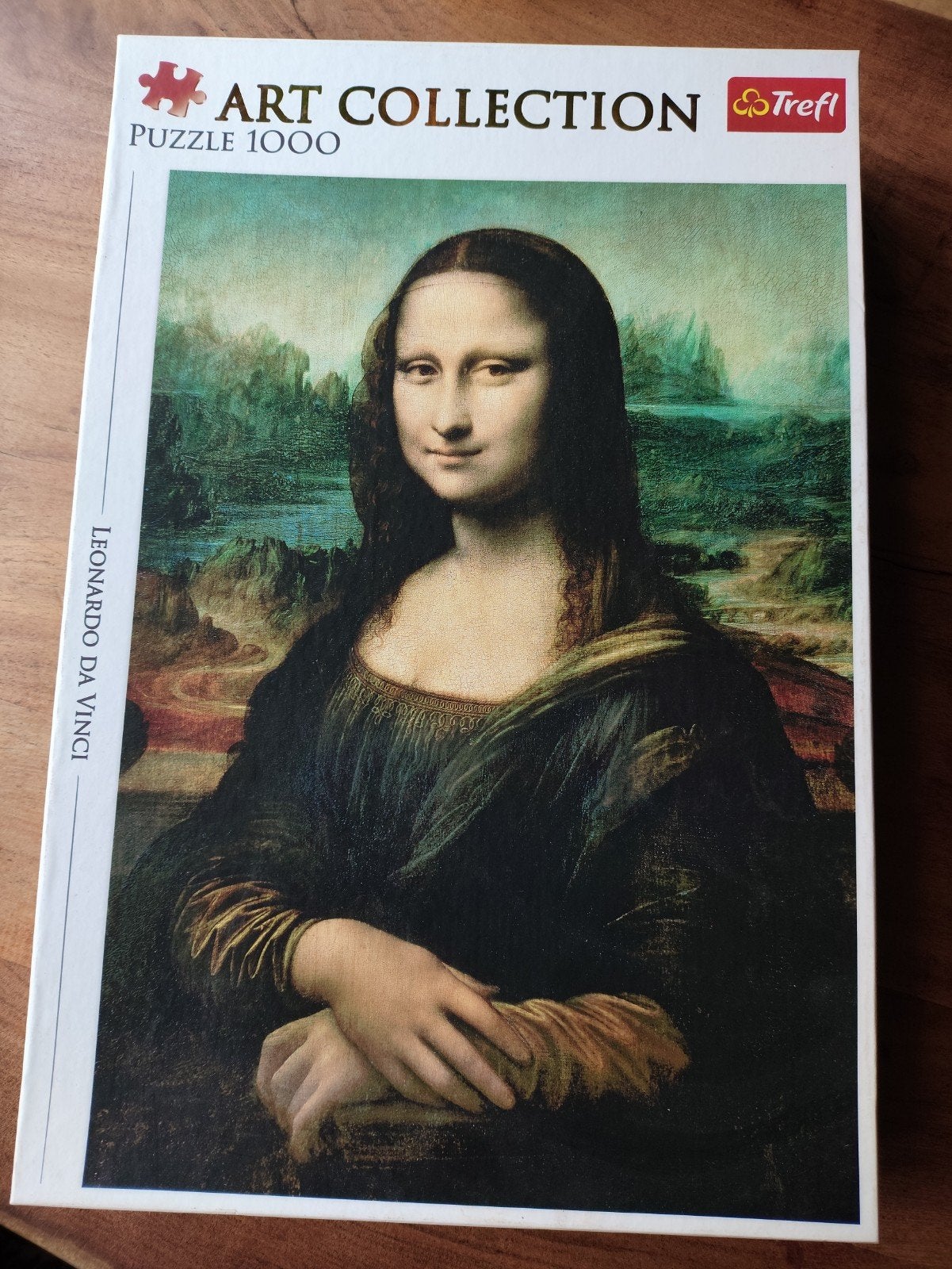 Mona Lisa puzzel 1000 stukjes - Trefl Art Collection, Ophalen of Verzenden, Meer dan 50 stukjes, Zo goed als nieuw, 6 jaar of ouder
