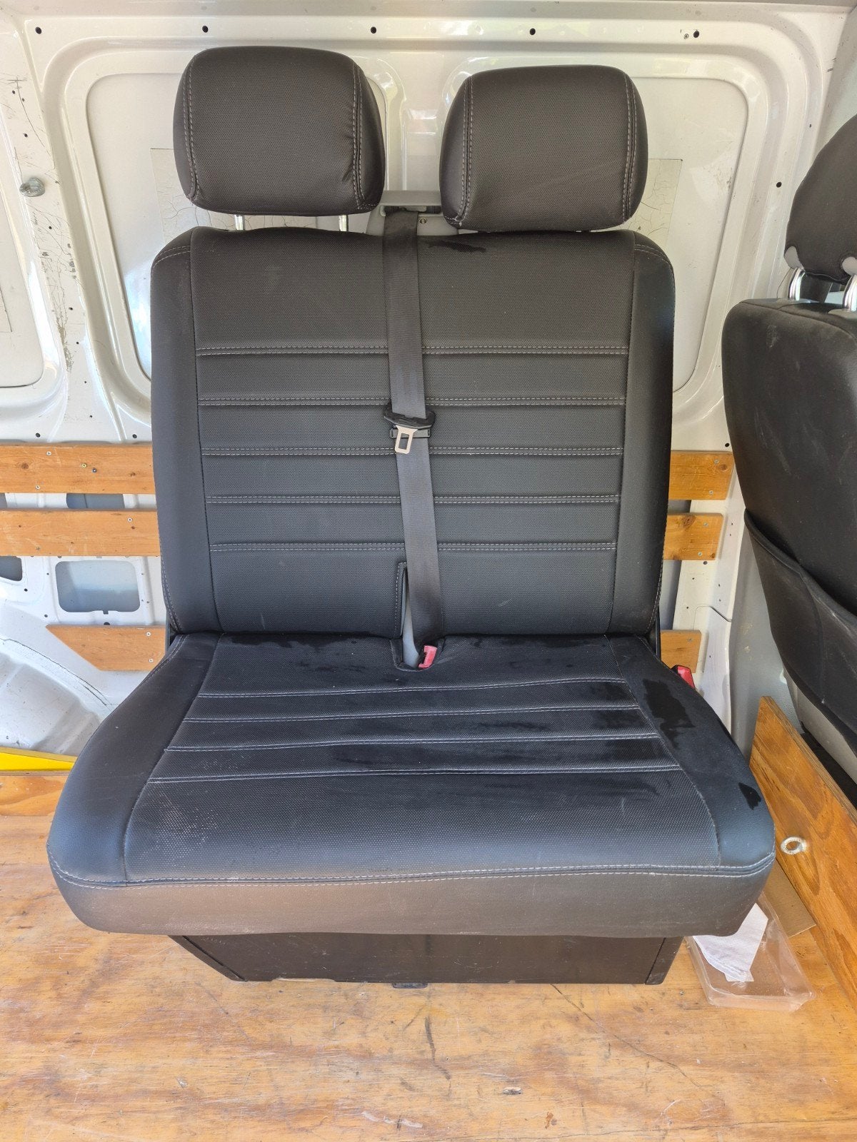 2 zits bijrijdersstoel vw transporter, Auto-onderdelen, Ophalen, Gebruikt, Universele onderdelen