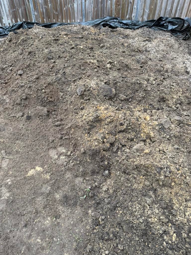 Gratis grond op te halen, Tuin en Terras, Zand, Ophalen, Zo goed als nieuw, Overige typen