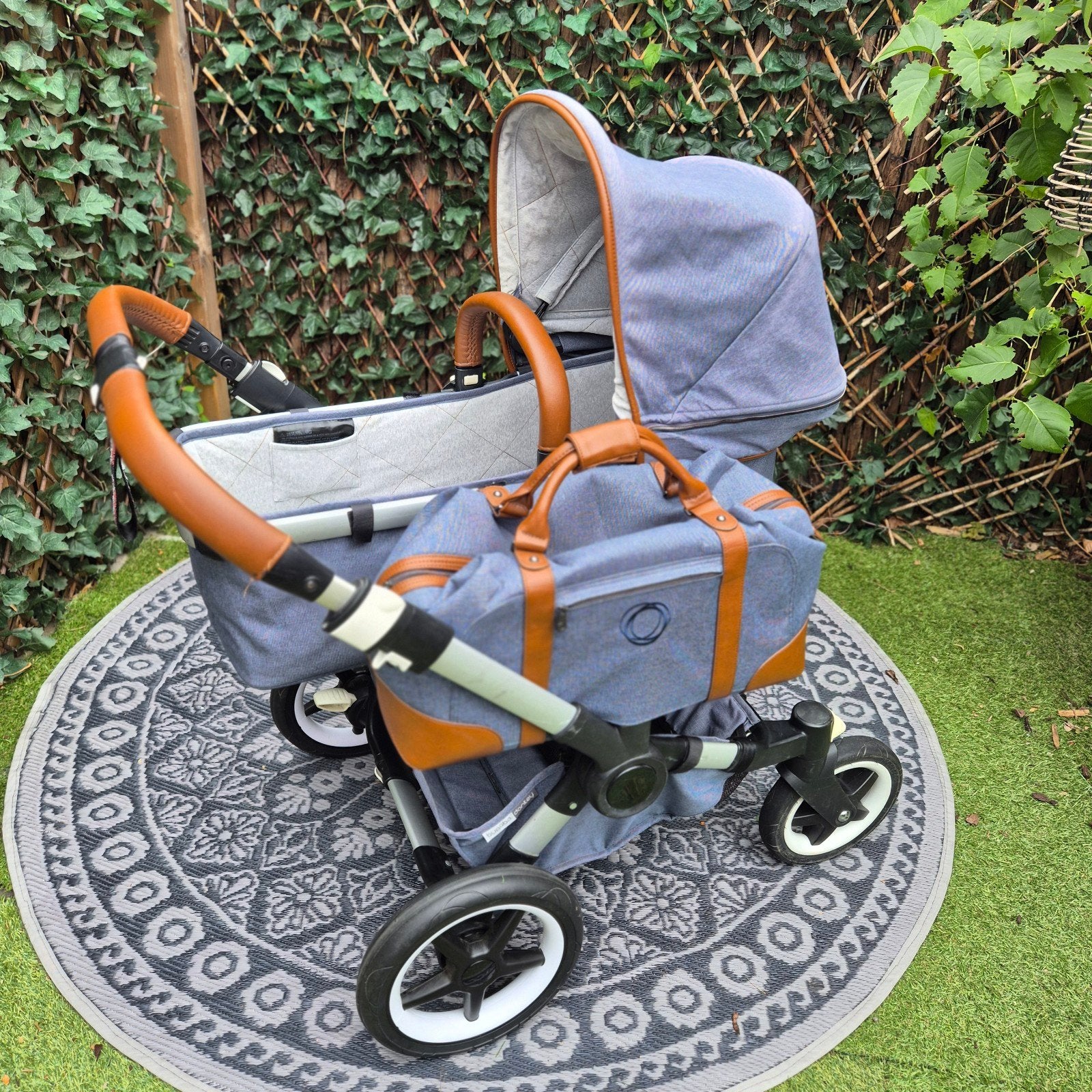 Zeer complete Bugaboo Donkey Twin Weekender Limited Edition, Kinderen en Baby's, Ophalen, Bugaboo