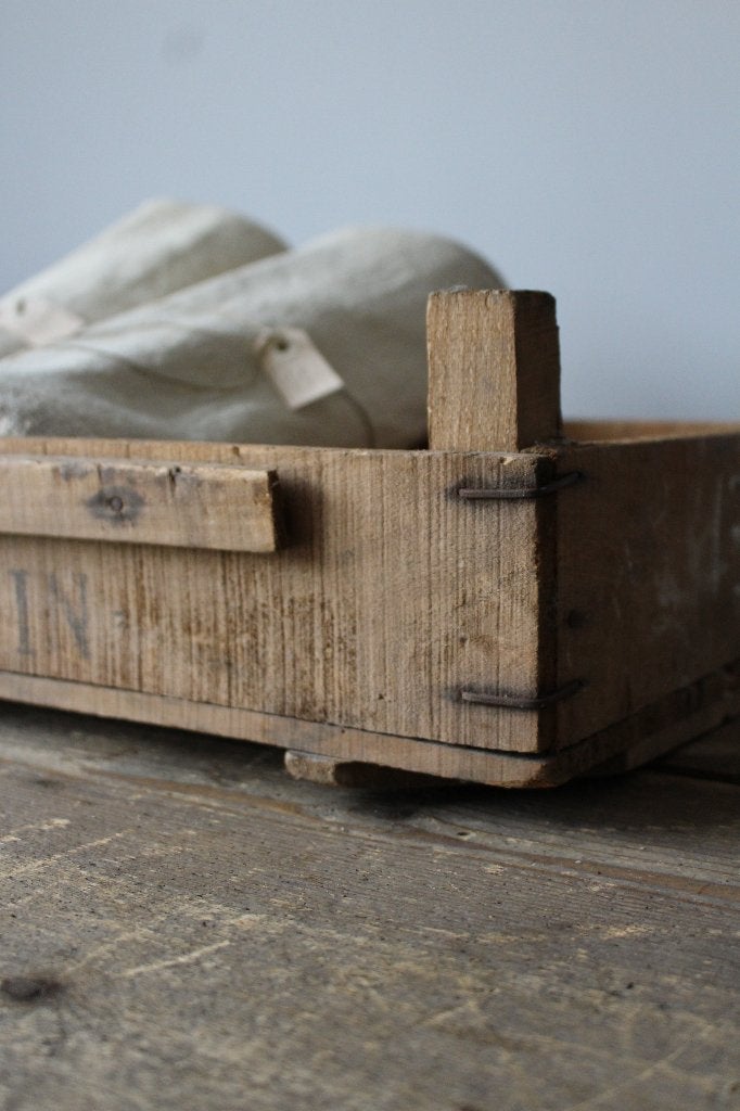 Oud brocante houten kistje Martin *Pronck & Praal*, Ophalen of Verzenden