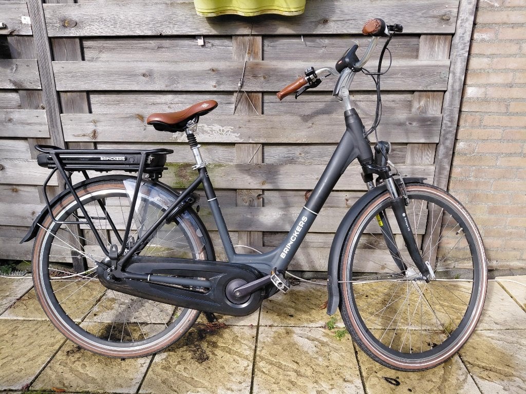 Brinckers Bretagne elektrische damesfiets, Ophalen, Gebruikt, 47 tot 51 cm, Brinckers