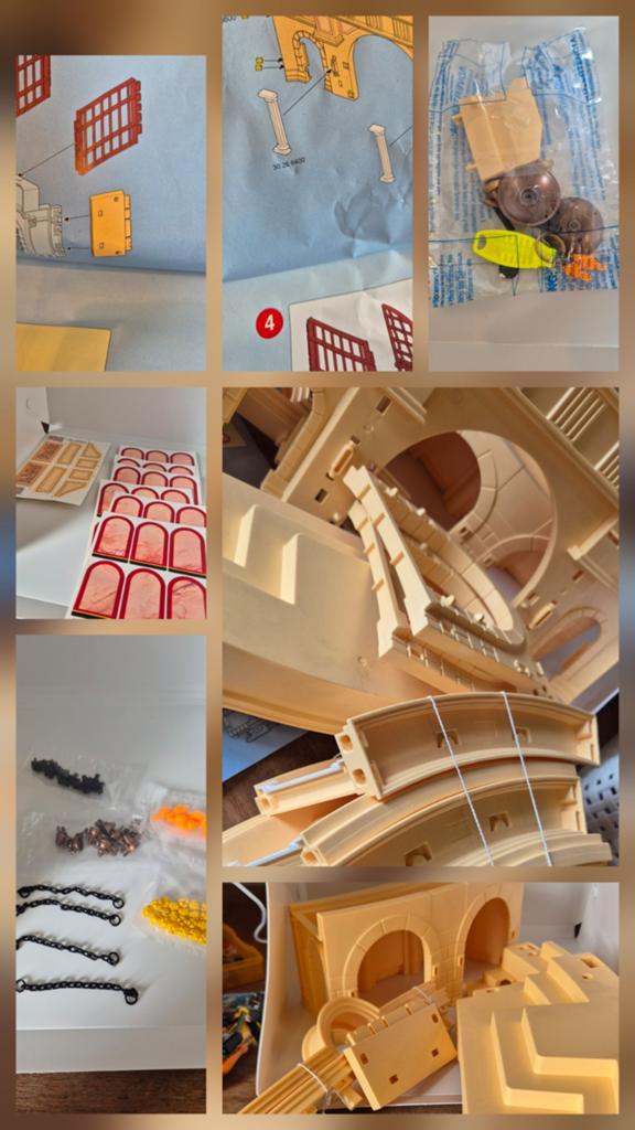 Playmobil Arena - niet compleet (mist zijkant en pilaren), Ophalen of Verzenden, Gebruikt, Los playmobil