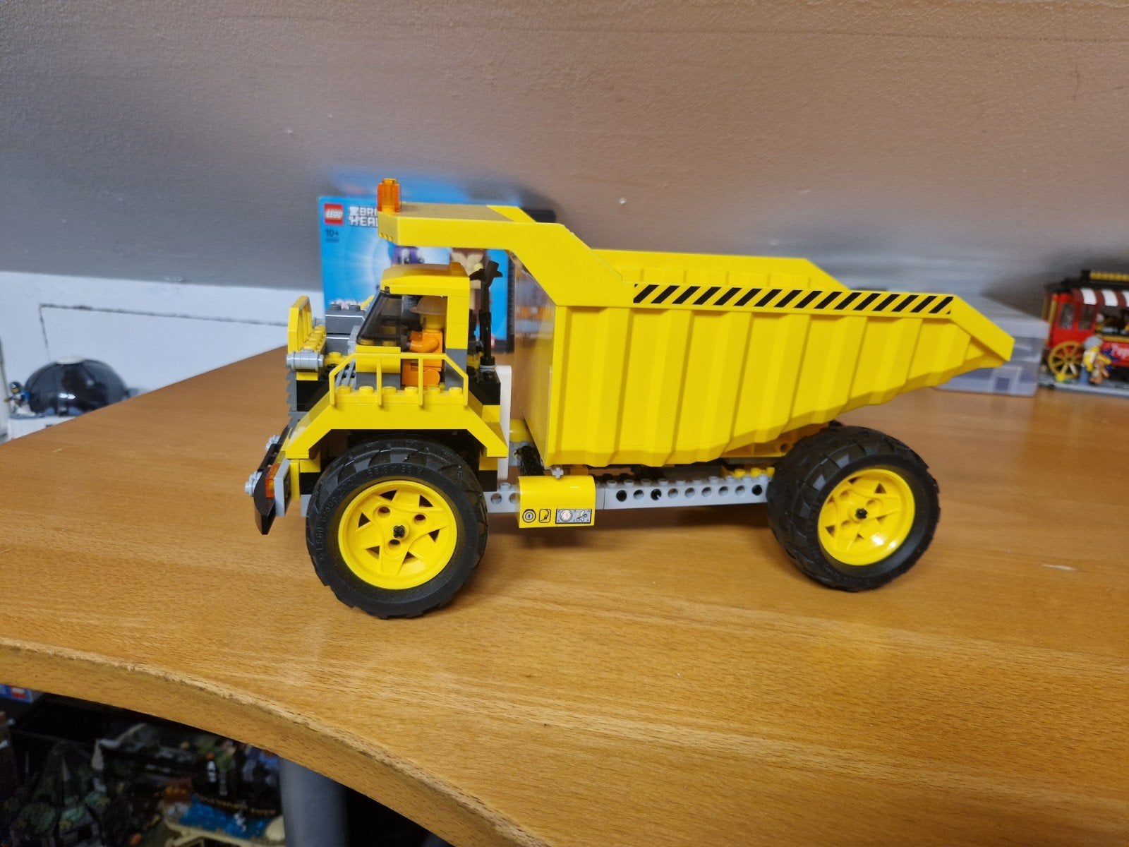 Lego 4344: Dump Truck - Gele kiepwagen, Gebruikt, Overige thema's, Lego, Ophalen of Verzenden
