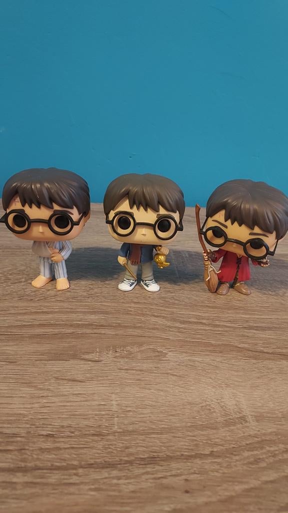 Drie Funko Pop Harry Potter figuren, Ophalen of Verzenden, Zo goed als nieuw, Actiefiguurtje
