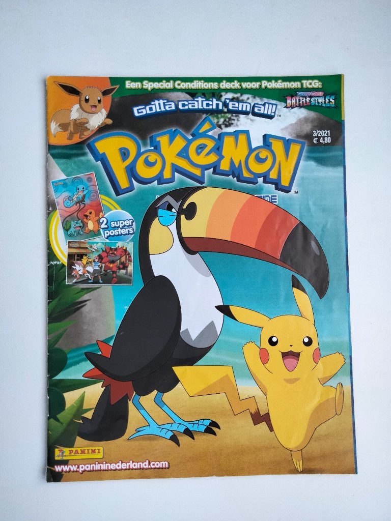 pokemon mag los weg, Ophalen, Zo goed als nieuw