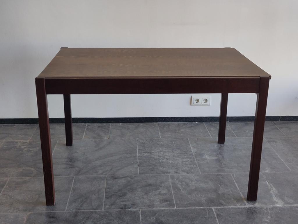 Vintage houten eettafel Pastoe tafel uitschuifbaar hout TU30, Ophalen