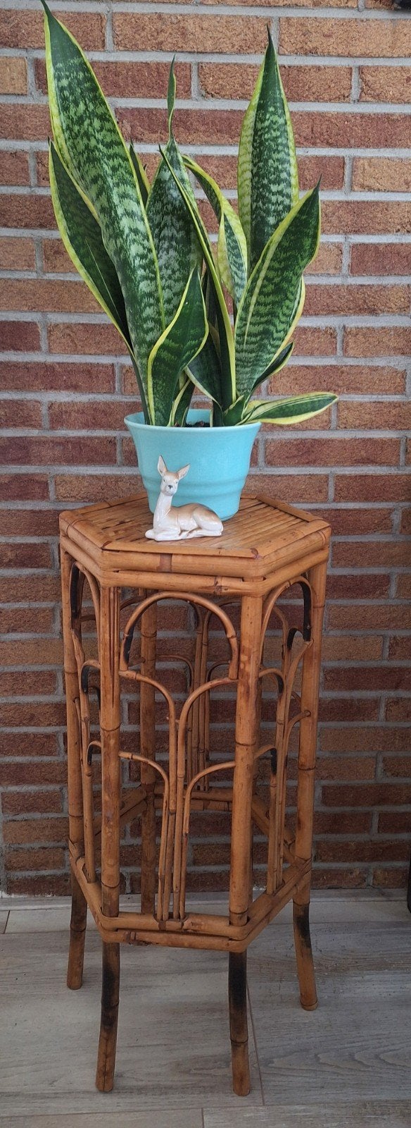 vintage retro Plantentafel, Ophalen, Overige materialen, Minder dan 55 cm, Gebruikt