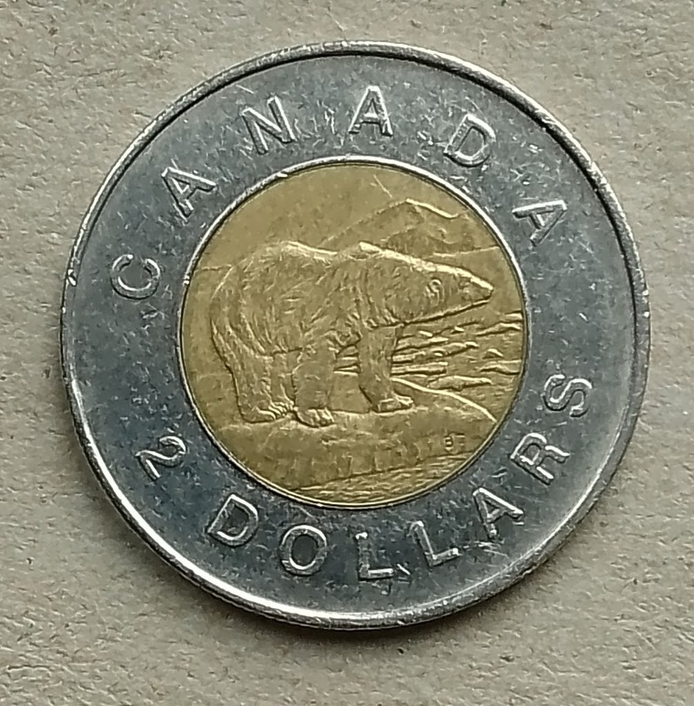 Canada, 2 dollars 2002 Golden Jubilee, Ophalen of Verzenden, Noord-Amerika, Losse munt