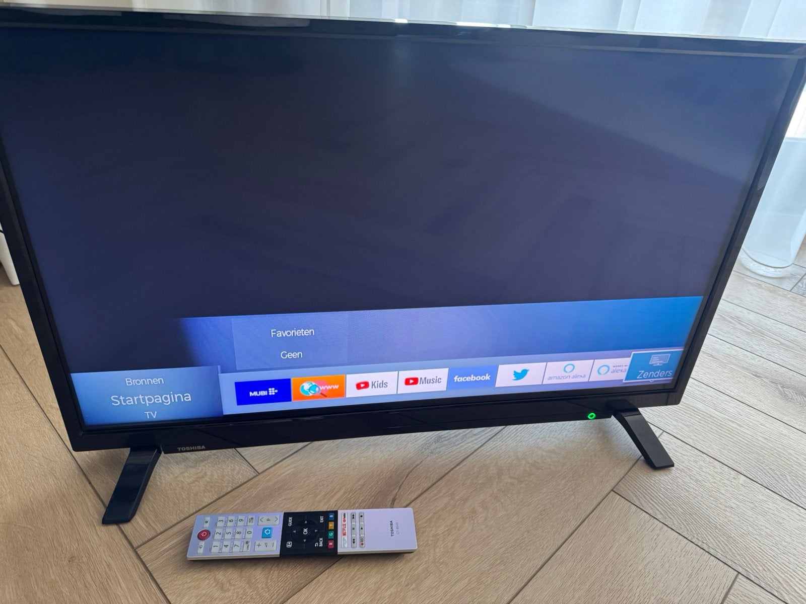 Toshiba smart tv, Ophalen, Toshiba, 50 Hz, Zo goed als nieuw