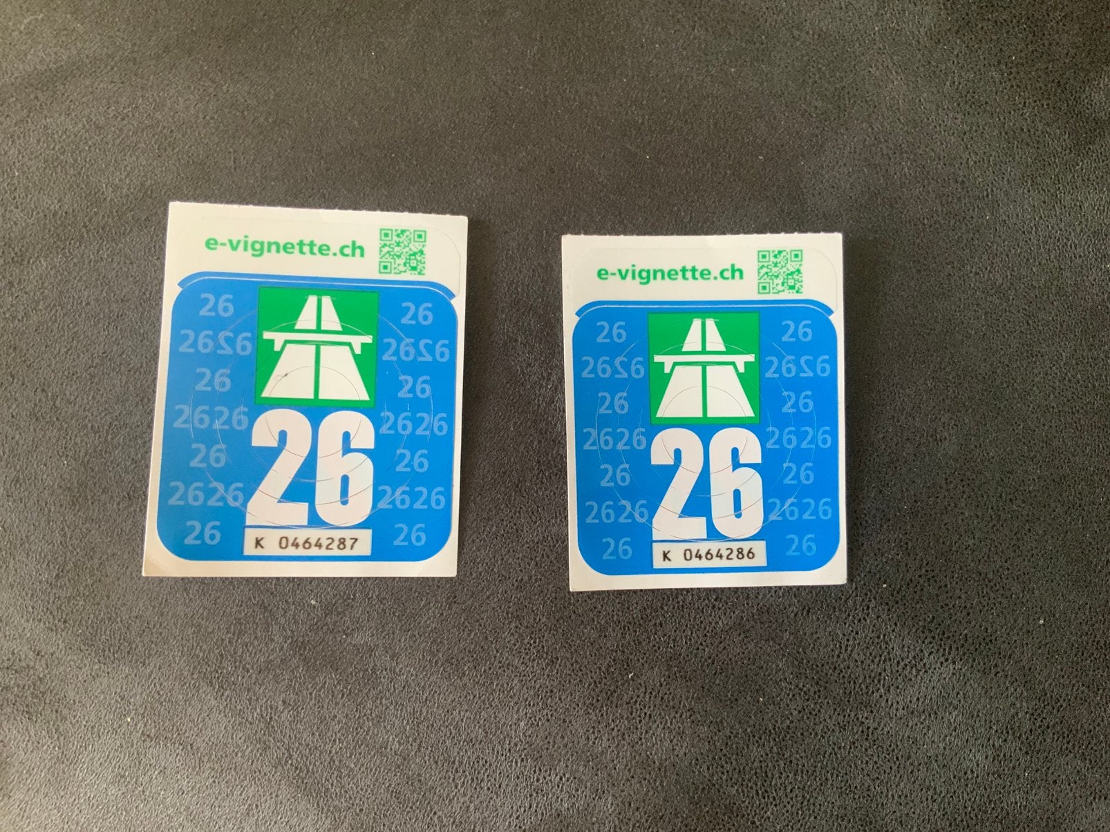 2x Vignet Zwitserland beschikbaar vanaf 22 augustus, Tickets en Kaartjes, Twee personen