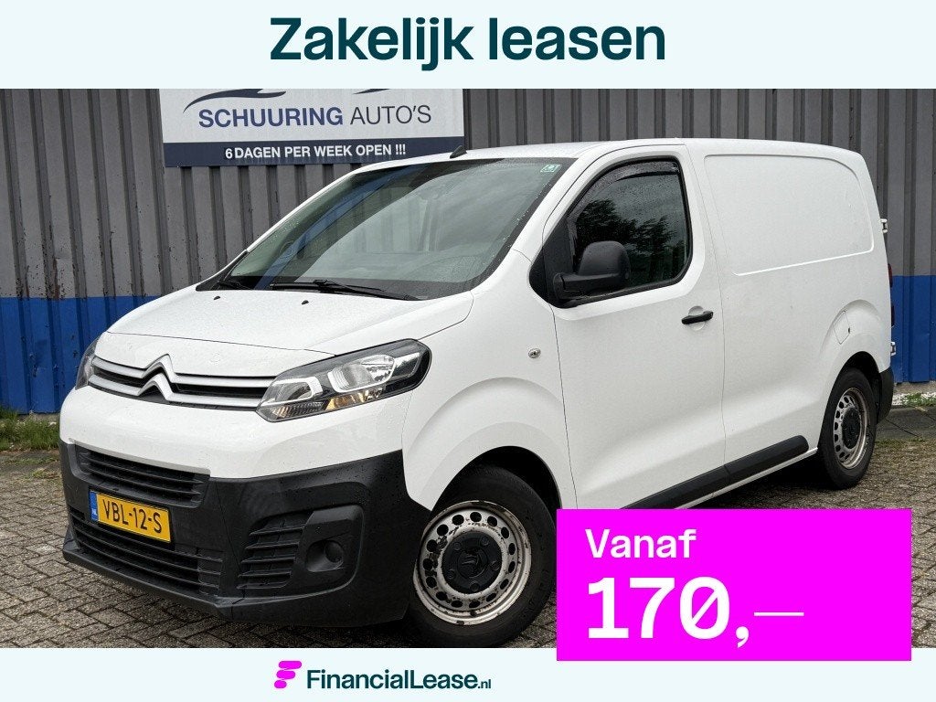 Citroën Jumpy 1.6 BlueHDI Club, Auto's, Bestelauto's, Bedrijf, Lease, Financial lease, ABS, Airbags, Airconditioning, Alarm, Centrale vergrendeling