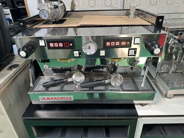 la marzocco linea 2 groep met shot timer (2019), Witgoed en Apparatuur, Gebruikt, Espresso apparaat, Niet ingevuld, Niet ingevuld