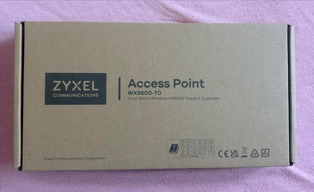 Zyxel WX5600-T0 AX6000 Dual-Band Gigabit Extender, Ophalen of Verzenden, Nieuw