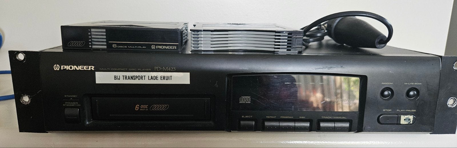 Pioneer PD-M423 CD-wisselaar met 6-disc magazijn, Ophalen, Gebruikt, Pioneer, Wisselaar
