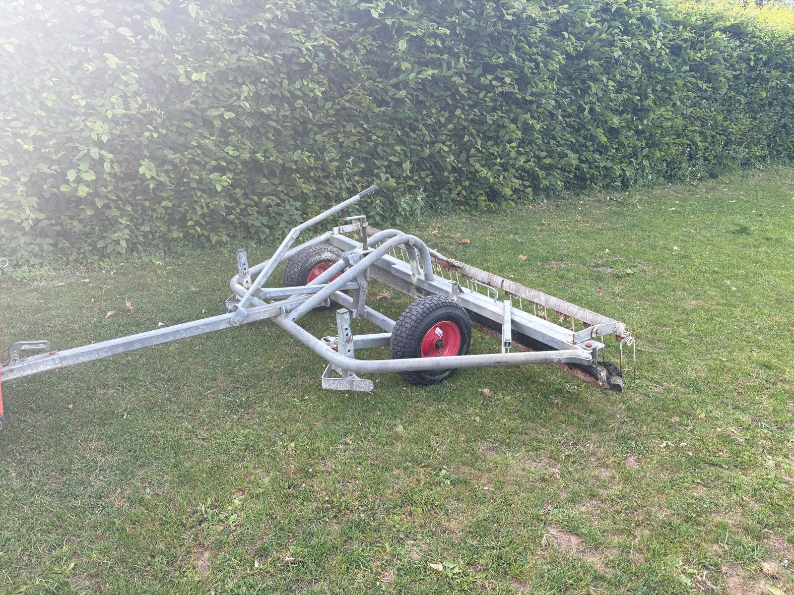 Pistesleep/manegevlakker aanhangwagenkoppeling, Ophalen of Verzenden, Veehouderij, Weidebouw