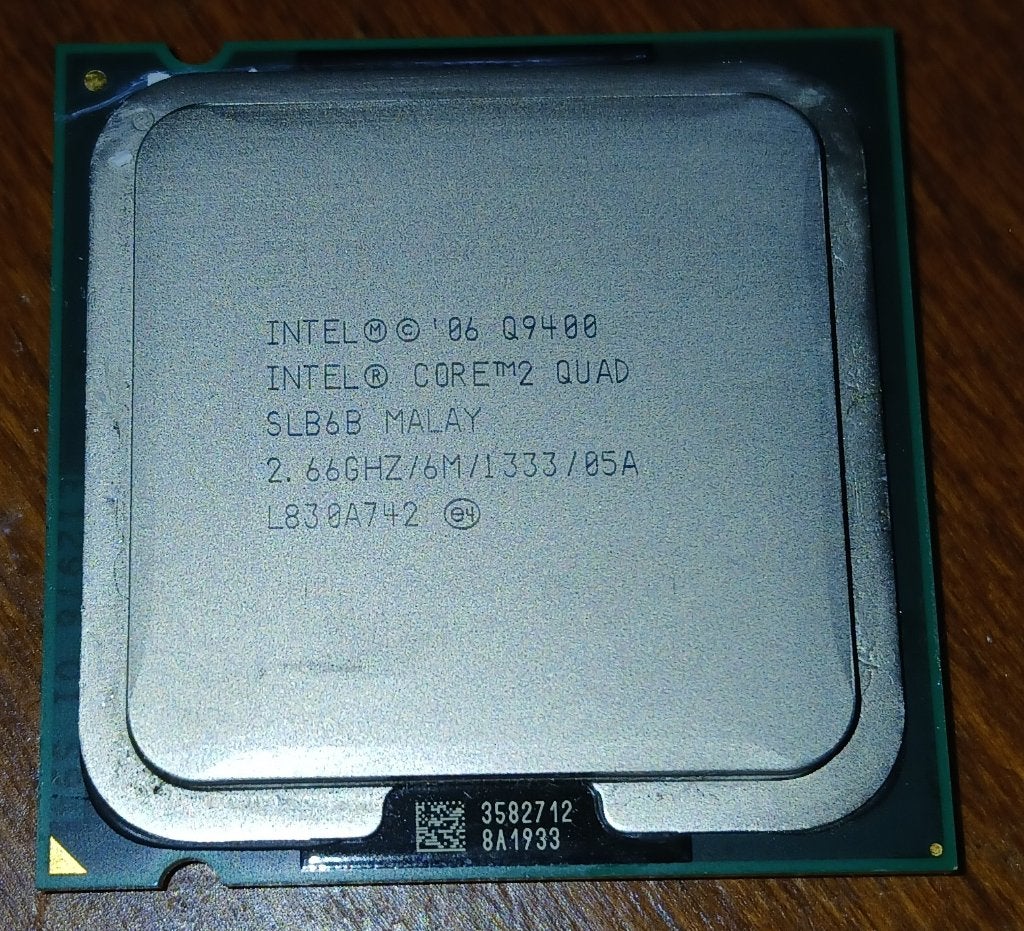 Intel Core 2 Quad Q9400, 4-core, Zo goed als nieuw, Socket 775, 2 tot 3 Ghz