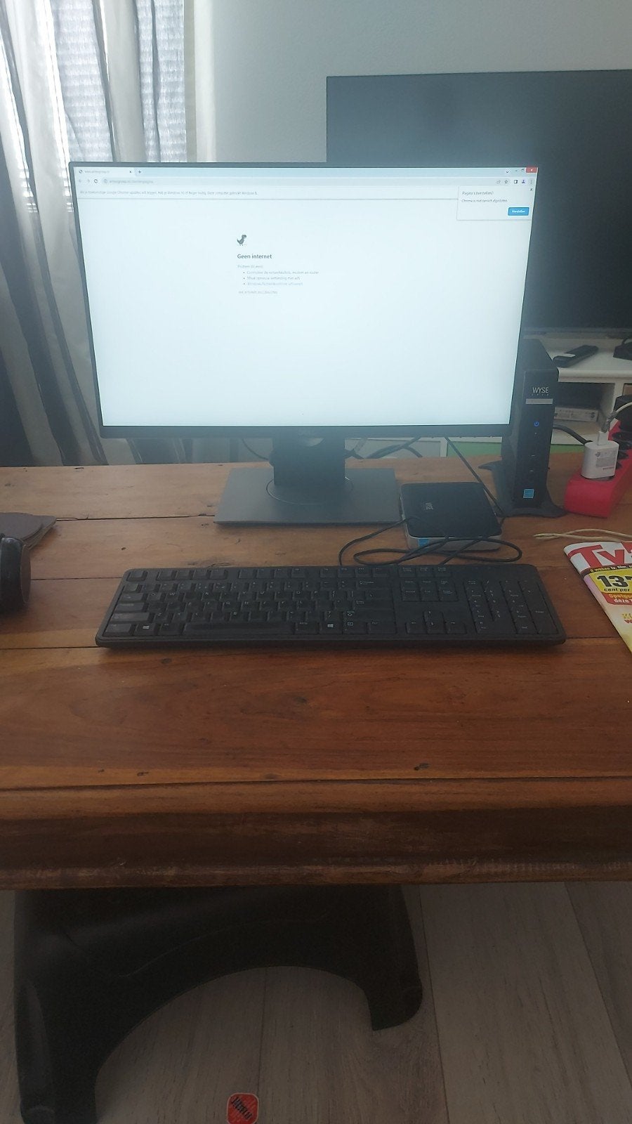 Dell tv scherm / computer te koop. Full HD, Computers en Software, Ophalen of Verzenden, Zo goed als nieuw, 60 Hz of minder, IPS