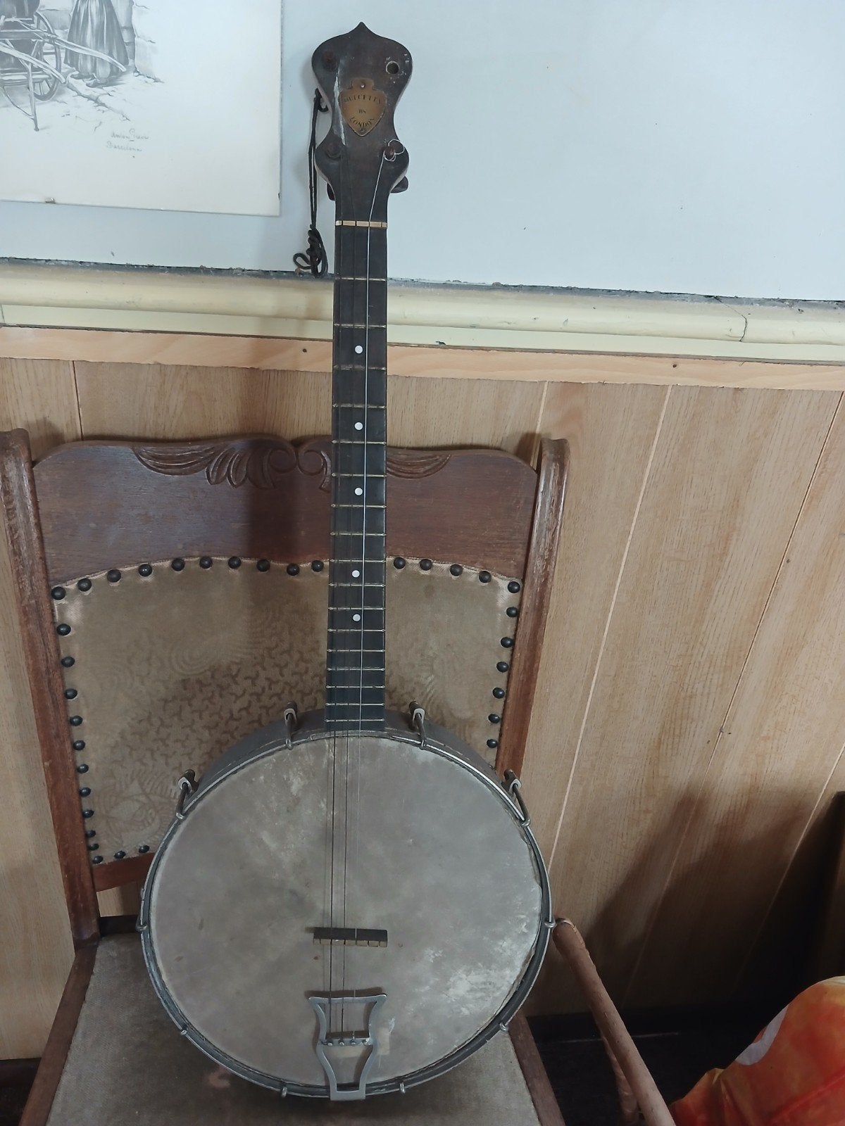 banjo, Muziek en Instrumenten, Ophalen of Verzenden, Gebruikt
