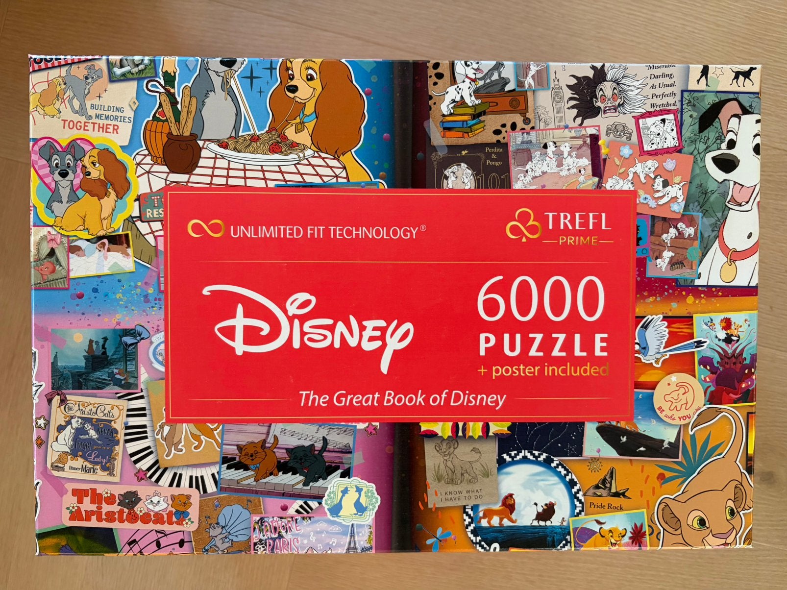 3 puzzels van 6000 stukjes, Hobby en Vrije tijd, Ophalen of Verzenden, Meer dan 1500 stukjes, Nieuw