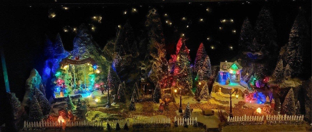Kerstdorp, Hobby en Vrije tijd, Modelbouw | Figuren en Diorama's, Ophalen, Diorama