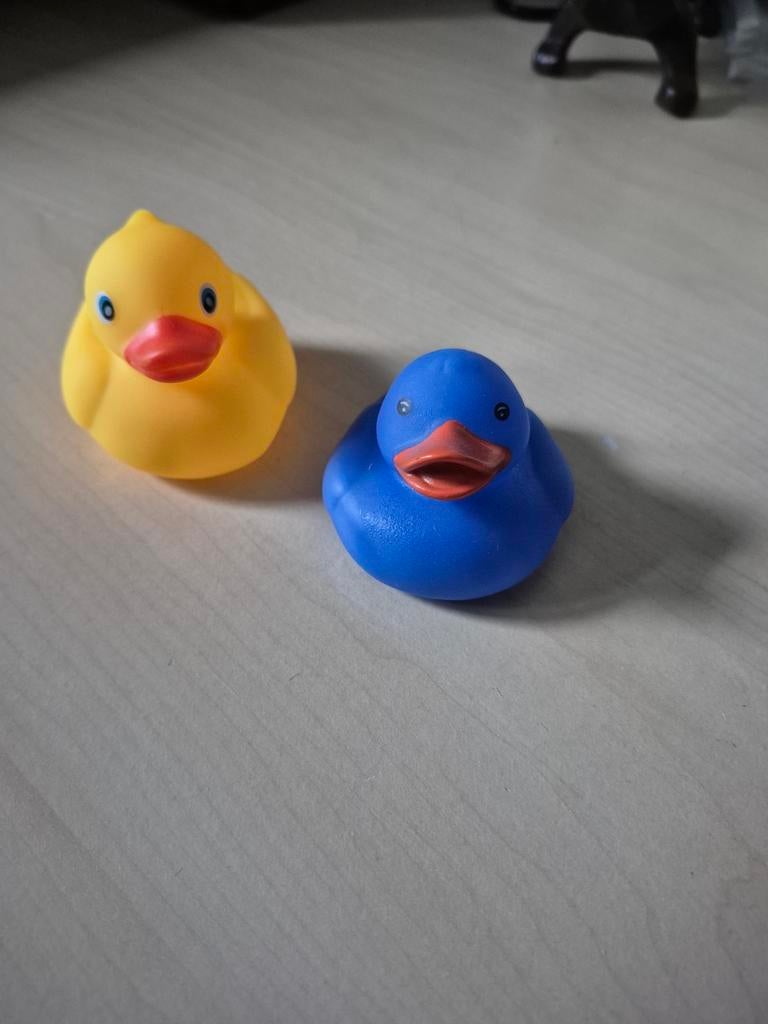 2 bad eenden badeendjes badeend, Ophalen of Verzenden, Zo goed als nieuw
