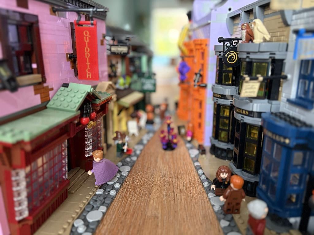 Lego Diagon Alley 75978, Kinderen en Baby's, Speelgoed | Duplo en Lego, Ophalen, Lego, Harry Potter, Zo goed als nieuw