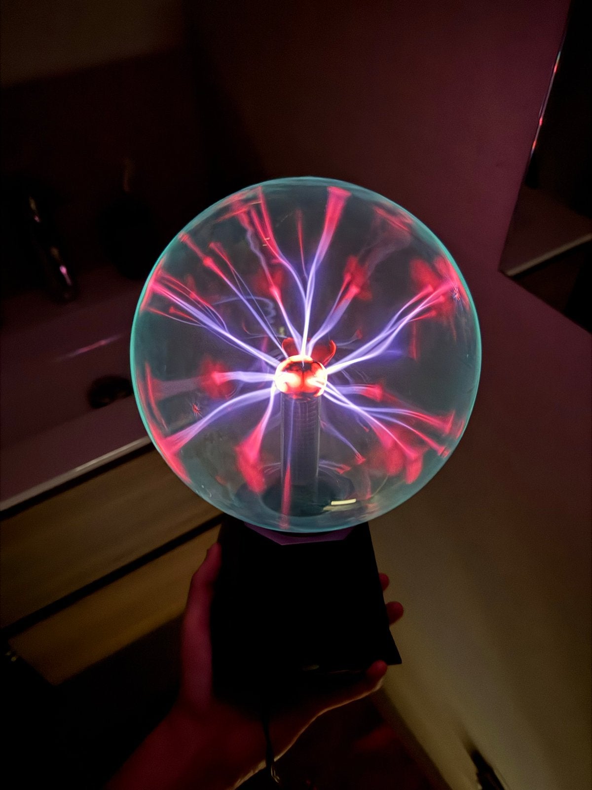 Plasma Bol Lamp, Ophalen, Overige merken, Meerkleurig, Zo goed als nieuw
