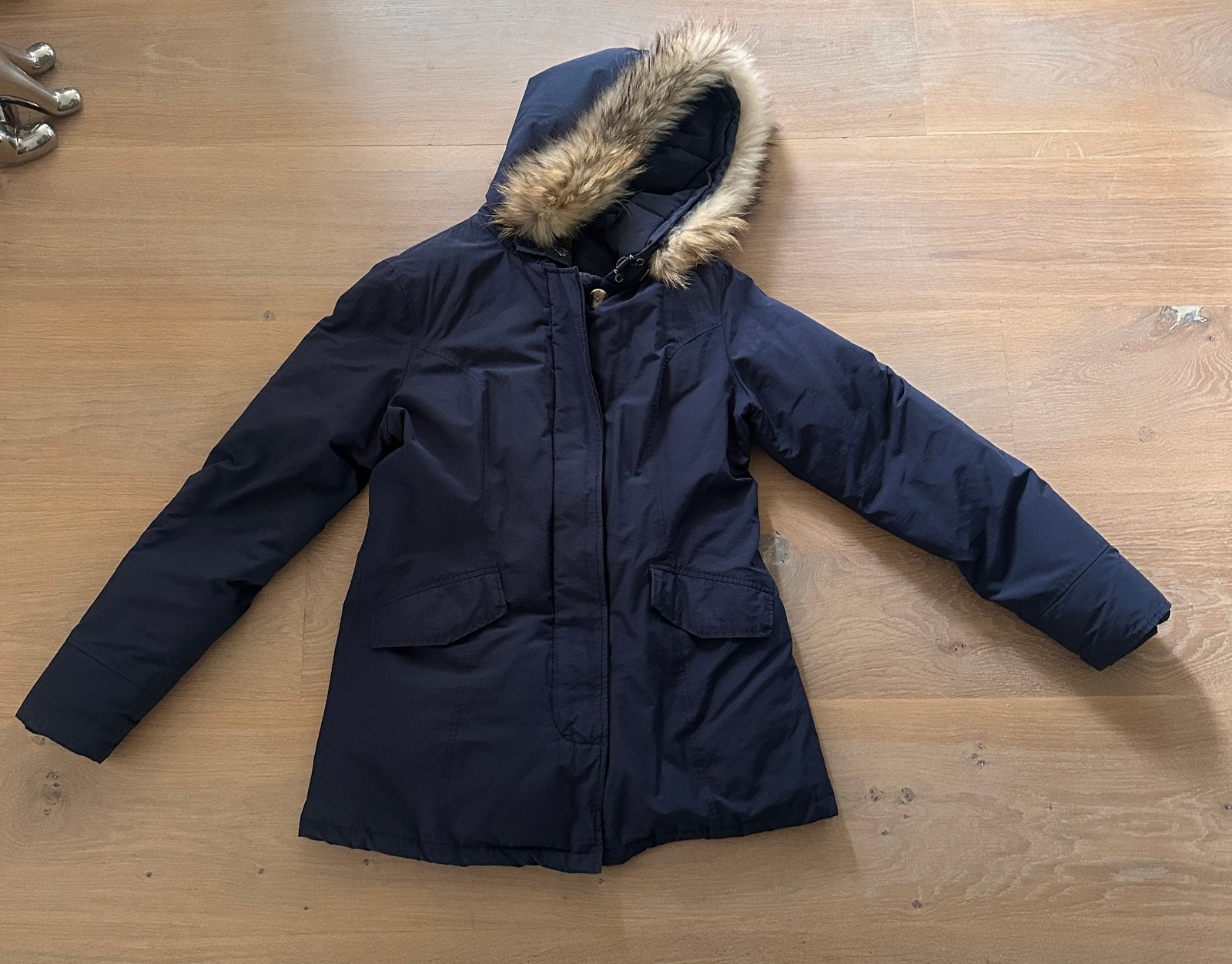 ZGAN Donkerblauwe Parka van Airforce maat XXL - heel leuk!, Ophalen of Verzenden, Zo goed als nieuw, Maat 46/48 (XL) of groter