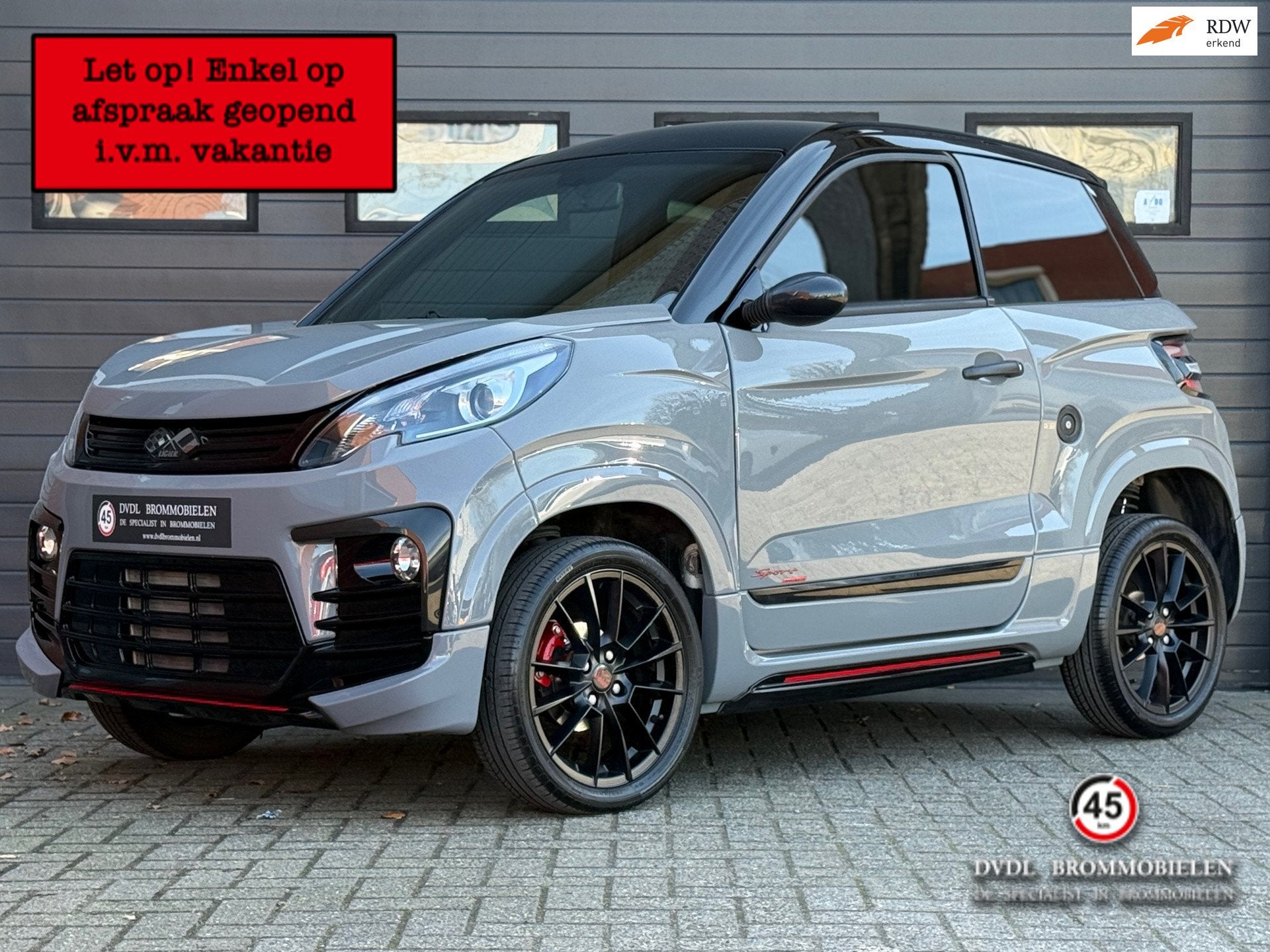 Ligier JS60 Sport Ultimate Brommobiel 2021 1eig 17dkm CARPLA, Gebruikt, DVDL Brommobielen, Staarten 32
5281PL  Boxtel, NL, Info@dvdlbrommobielen.nl
